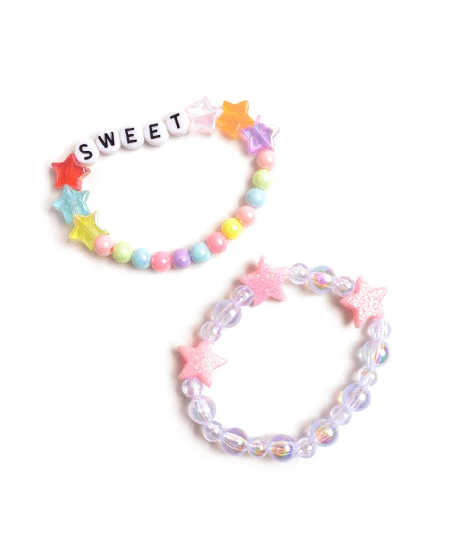 Unique Adjustable Bracelets-"SWEET" Kids Bracelet Set