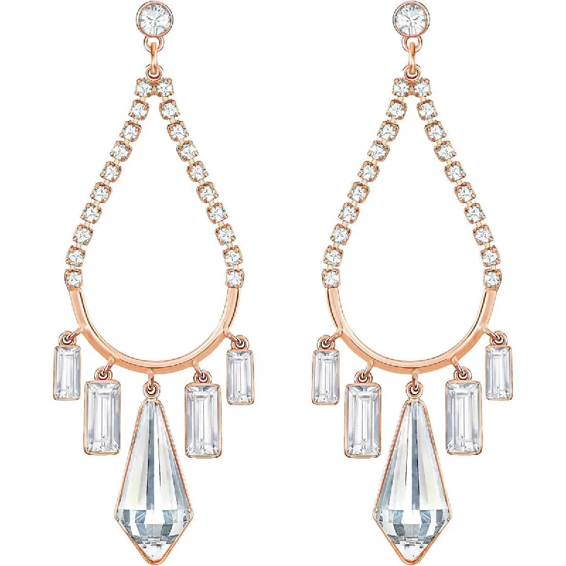 Statement Earrings for Teens-Swarovski Women's Pierced Earrings - Americas Talina, Rose Gold | 5292793