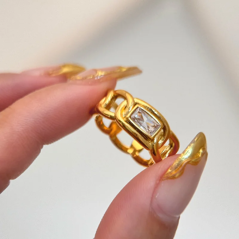 Trendy Stackable Rings-Extra  Ring