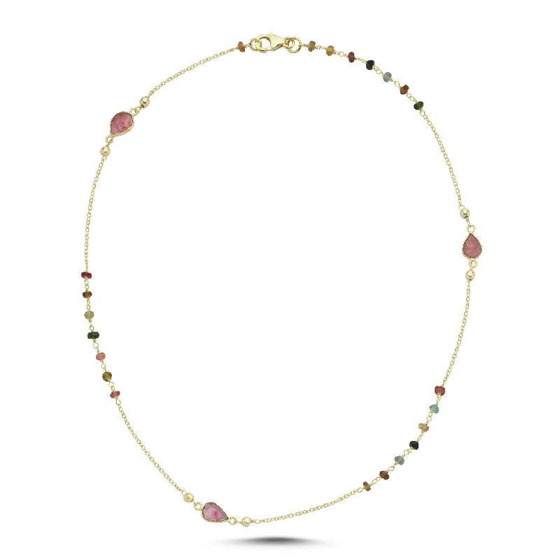 Trendy Necklaces for Teens-Gem Necklace