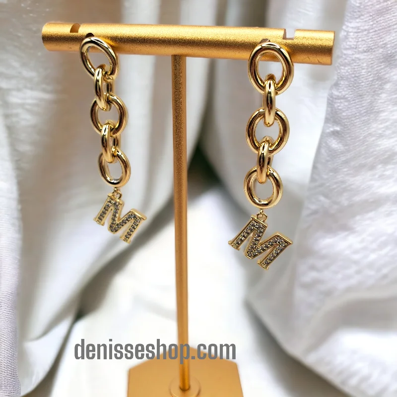 Drop Earrings for Brides-Elegant Earrings E110