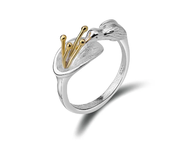 Matching Wedding Rings for Couples-Hummingbird Ring