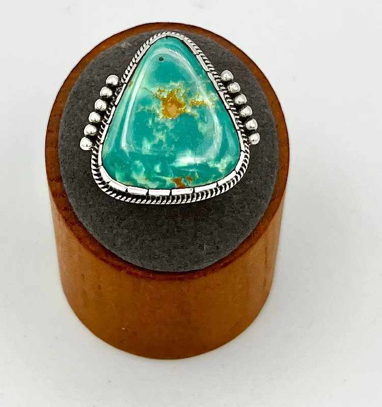 Unique Gold Wedding Rings-Ring- Nomad Royston Turquoise