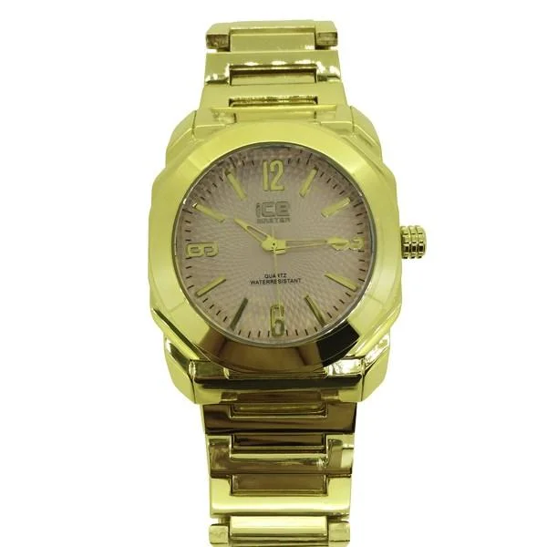 Luxury Watches with Diamonds-Gold Heavy Metal Fashion Watch