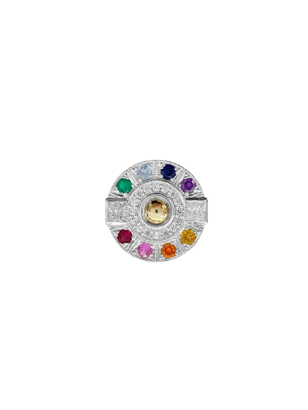 Chakra & White Spinel