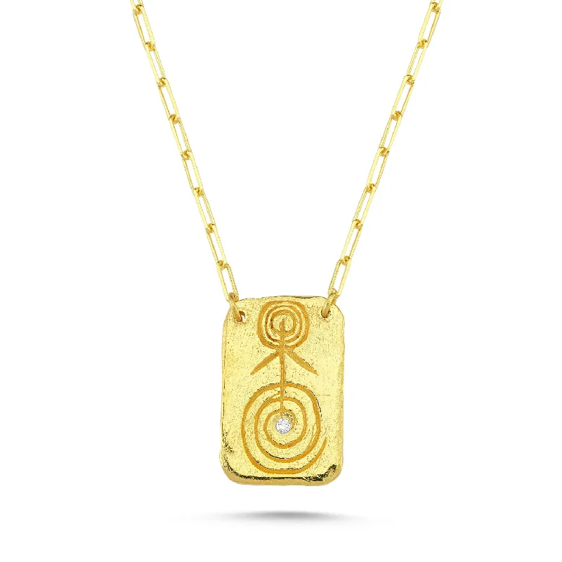 Minimalist Gold Necklaces-Origin Necklace