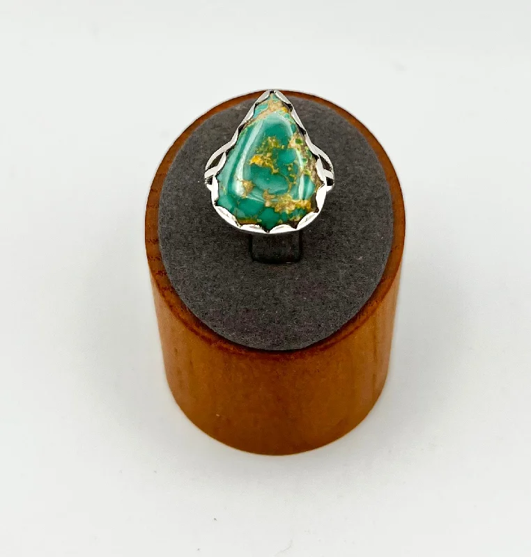 Blue Diamond Rings-Ring- Nomad Royston Turquoise