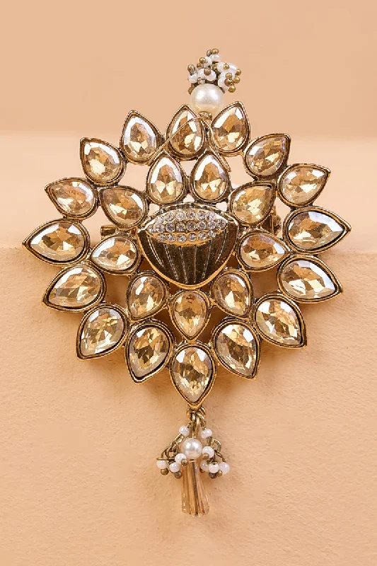 Elegant Butterfly Brooch for Women-Transparent Crystal Stone Brooch