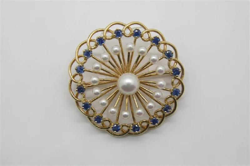 Custom Brooch for Formal Occasions-Colored Stone Pins & Brooche